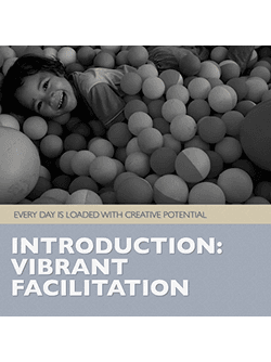 Cover dari modul "Introduction: Vibrant Facilitation"